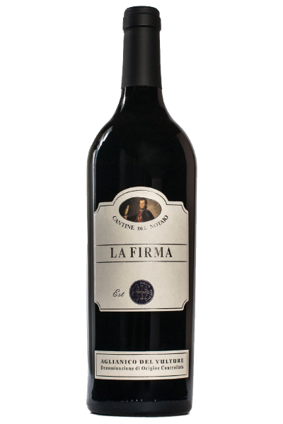 Aglianico Del Vulture La Firma Cantine Del Notaio 2018