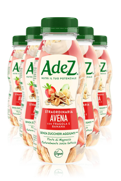 AdeZ Straordinaria Avena Con Fragola E Banana Cassa da 12 bottiglie x 25cl