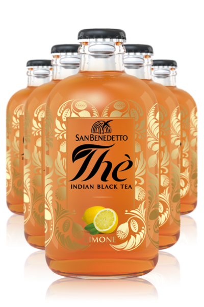 San Benedetto Indian Black Tea Limone Cassa da 16 bottiglie x 25cl