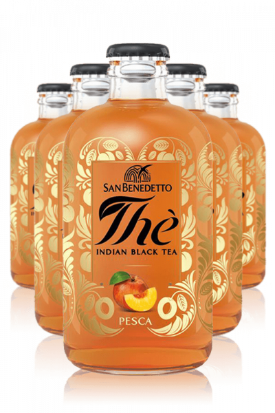 San Benedetto Indian Black Tea Pesca Cassa da 16 bottiglie x 25cl