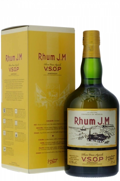 Rhum J.M Vieux Agricole V.S.O.P. 70cl (Astucciato)