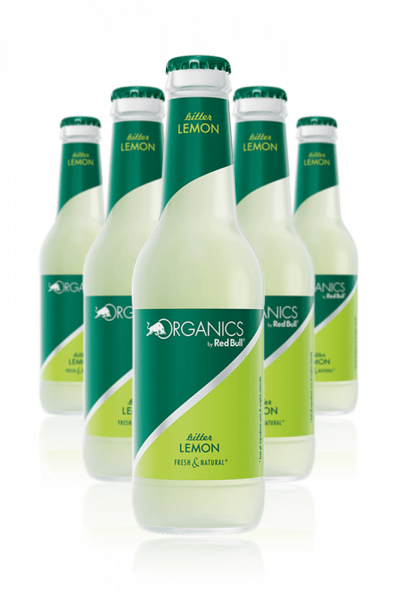 The ORGANICS By Red Bull Bitter Lemon Cassa da 24 Bottiglie x 25cl
