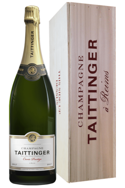 Jéroboam Champagne Taittinger Cuvée Prestige Brut (Cassetta in Legno)