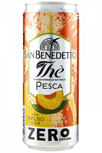 Thè San Benedetto Pesca Zero Lattina 33cl