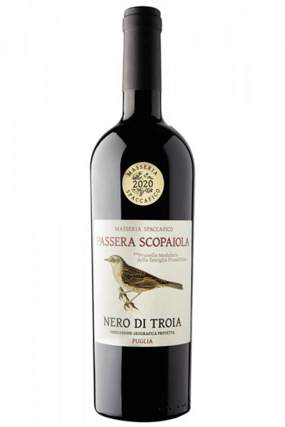 Nero Di Troia Passera Scopaiola Masseria Spaccafico 2024