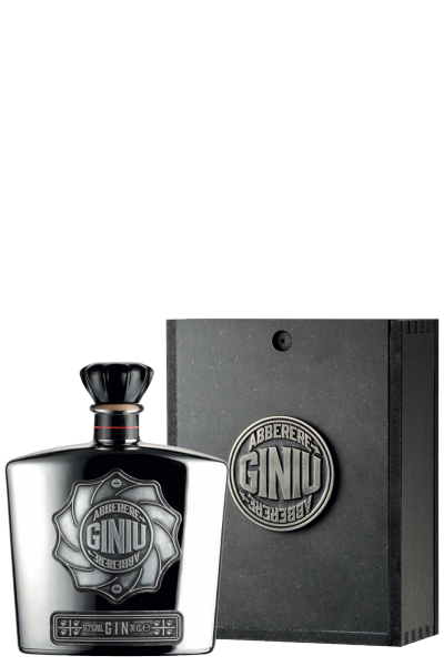 Gin Giniu 517 Abberere Silvio Carta 70cl (Cassetta in Legno)