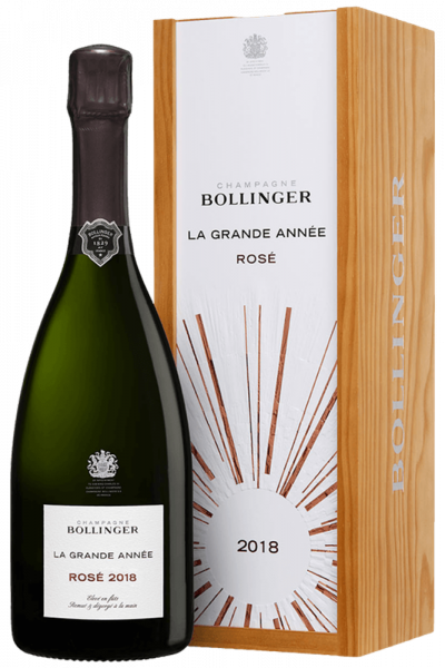 La Grande Année Brut Rosé 2018 Bollinger 75cl (Cassetta in Legno)