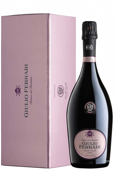 Trentodoc Brut Giulio Ferrari Rosé Riserva Del Fondatore 2012 (Astucciato)