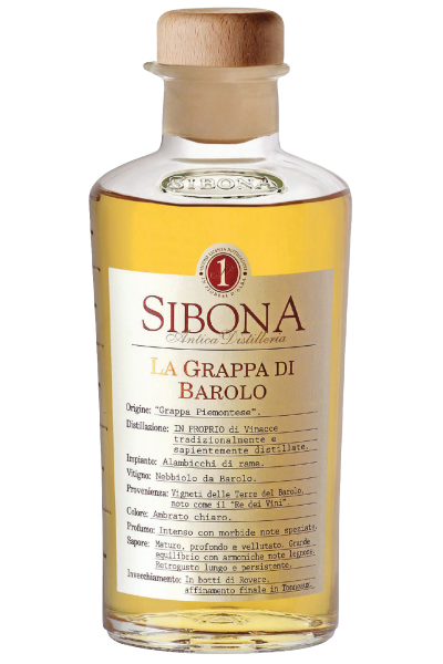 Grappa Di Barolo Sibona 50cl