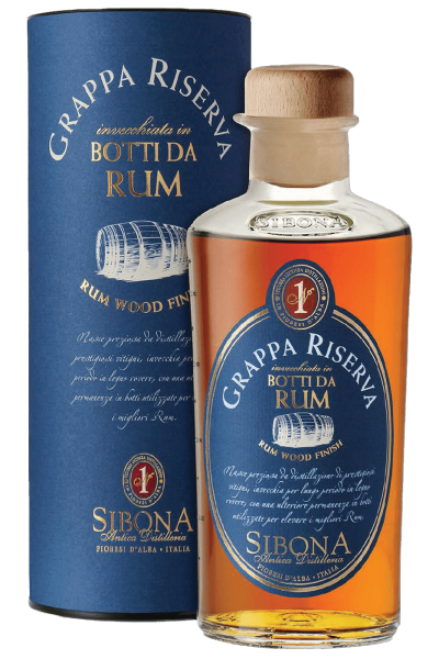 Grappa Sibona Botti Da Rum 50cl (Astucciato)