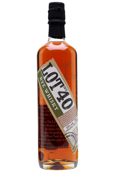 LOT No. 40 Canadian Rye Whisky 70cl