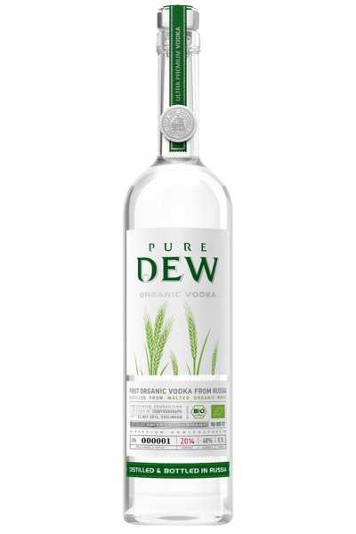 Vodka Pure Dew Organic 70cl