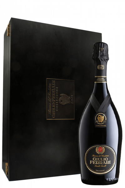 Trentodoc Brut Giulio Ferrari Collezione 2001 (Cassetta in Legno)