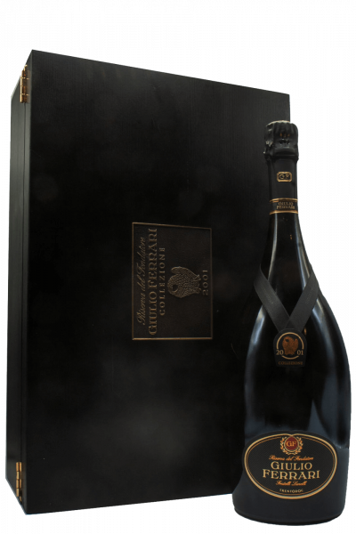 Magnum Trentodoc Brut Giulio Ferrari Collezione 2001 (Cassetta in Legno)