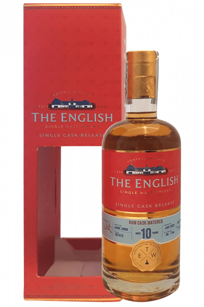 The English Whisky 10 Years Old Single Cask 70cl (Astucciato)