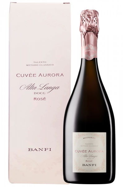 Alta Langa Rosé Cuvée Aurora Banfi 2021 (Astucciato)