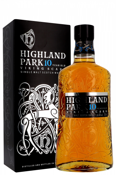 Highland Park 10 Years Old Viking Scars 70cl (Astucciato)