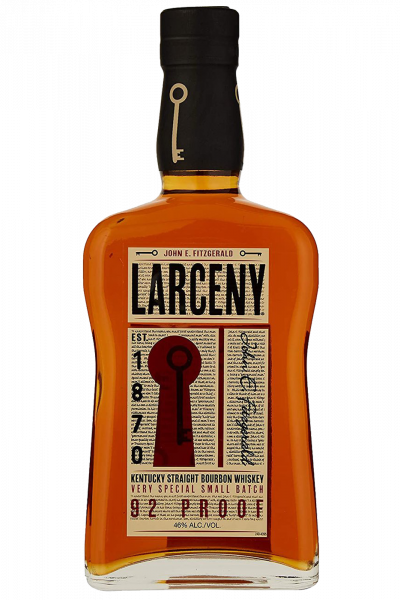Larceny 92 Proof Bourbon Whiskey 70cl