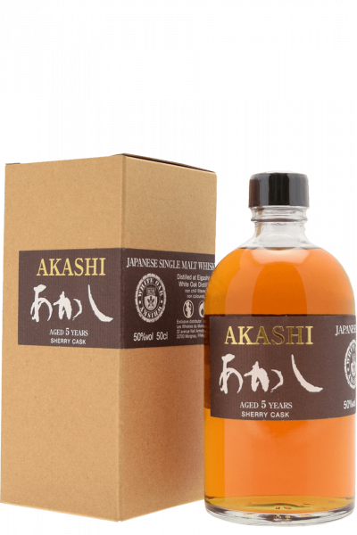 Akashi Single Malt 5 Years Old 50cl (Astucciato)
