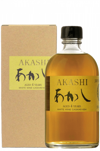 Whisky Akashi 4 Years Old White Wine Cask 50cl (Astucciato)