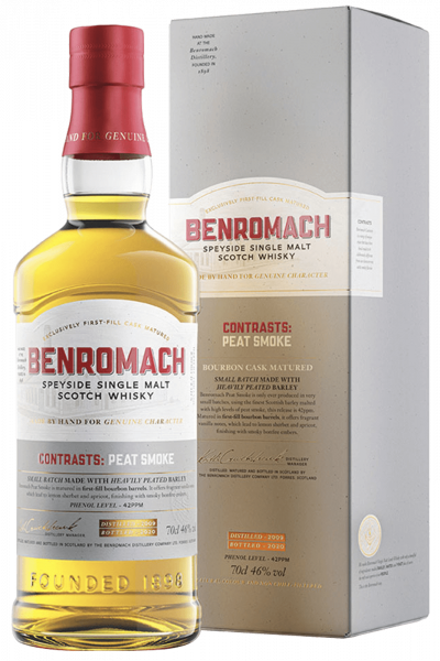 Benromach Peat Smoke 2009 Single Malt Scotch Whisky 70cl (Astucciato)