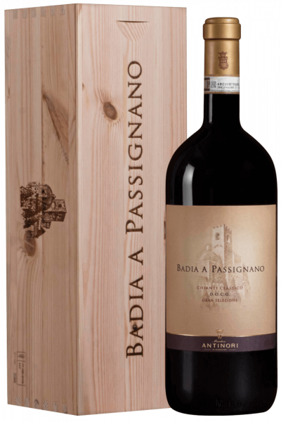 Doppio Magnum Chianti Classico Gran Selezione Badia A Passignano Antinori 2013 (Cassetta In Legno)