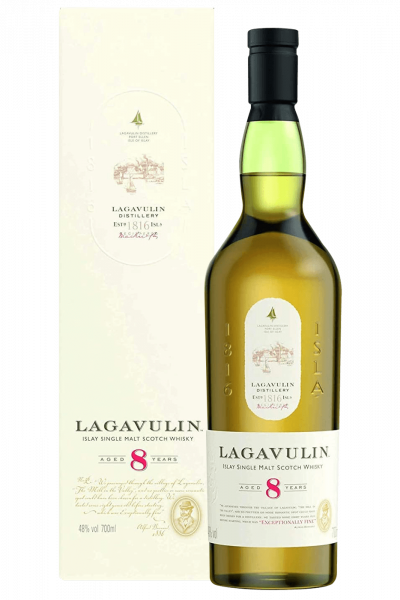 Lagavulin 8 Years Old Islay Single Malt Scotch Whisky 70cl (Astucciato)