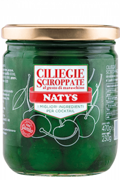 Ciliegie Verdi Sciroppate Naty's 470gr