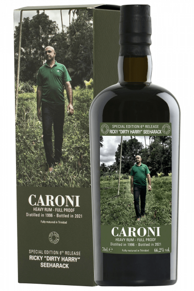 Rum Caroni Employees 6th Release 25 Y.O. 1996 Dirty Harry Seeharack 70cl (Astucciato)