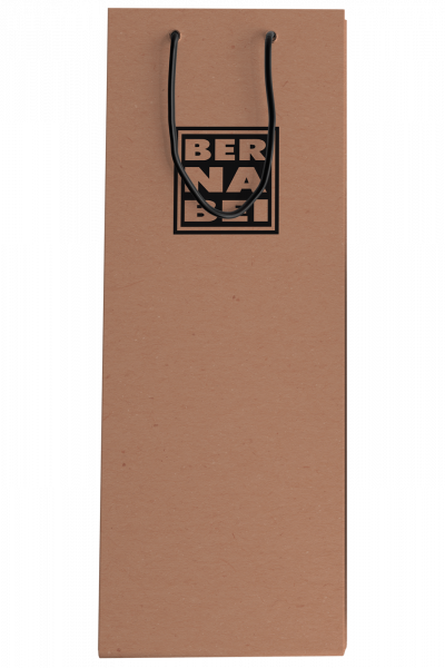 Busta Da 1 Bottiglia Con Manici In Corda 12x9x43