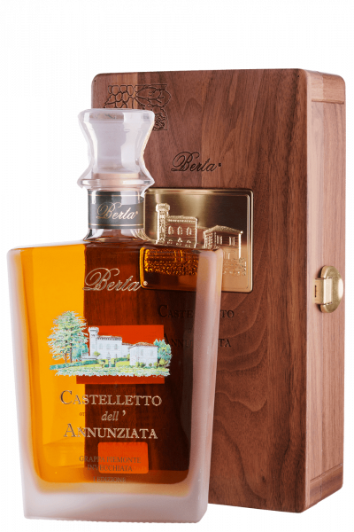 Grappa Castelletto Dell'Annunziata Berta 70cl (Cassetta in Legno)