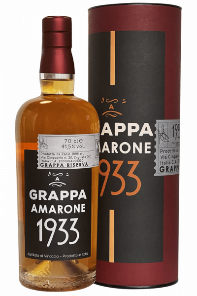 Grappa "A" Amarone Riserva 1933 70cl (Astucciato)