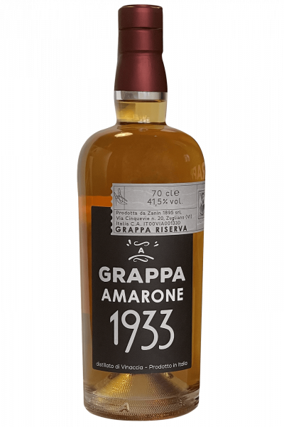 Grappa "A" Amarone Riserva 1933 70cl