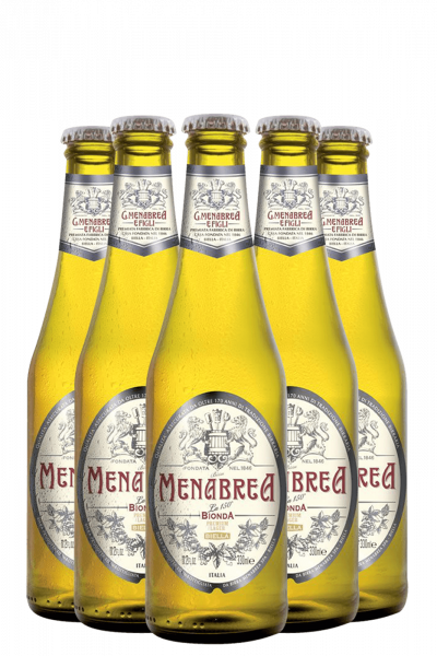 Menabrea La 150° Bionda Cassa da 24 bottiglie x 33cl