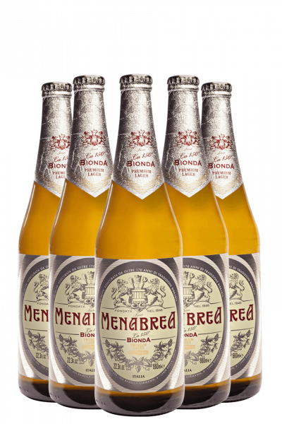 Menabrea La 150° Bionda Cassa da 15 bottiglie x 66cl
