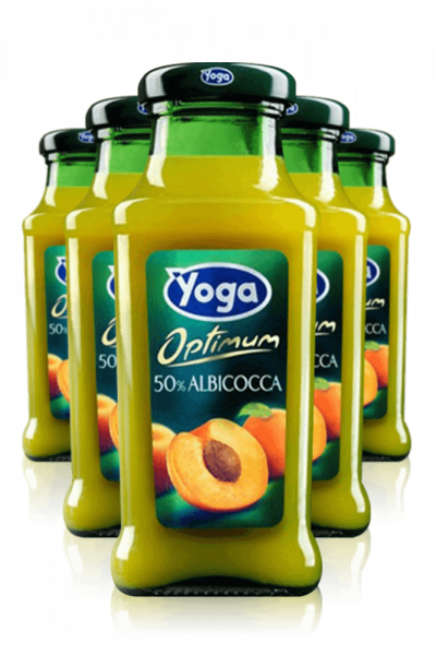 Yoga Magic Albicocca Cassa Da 24 Bottiglie x 20cl 