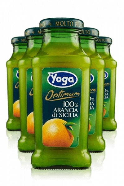 Yoga Magic Arancia Cassa Da 24 Bottiglie x 20cl