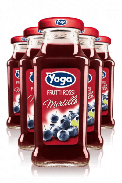 Yoga Magic Mirtillo Cassa Da 24 Bottiglie x 20cl 