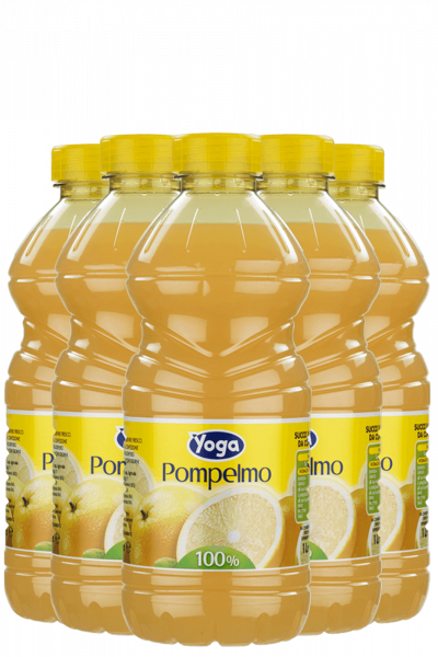 Yoga Pompelmo Cassa da 6 bottiglie x 1Litro