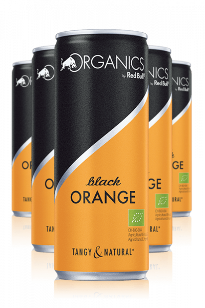 The ORGANICS By Red Bull Black Orange Cassa da 24 Lattine x 25cl