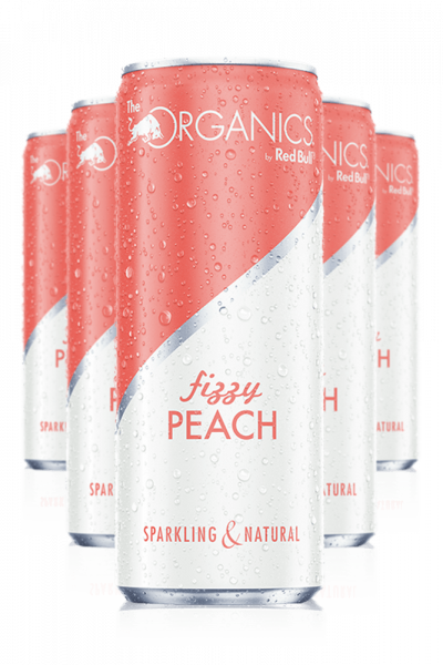 The ORGANICS By Red Bull Fizzy Peach Cassa da 24 Lattine x 25cl