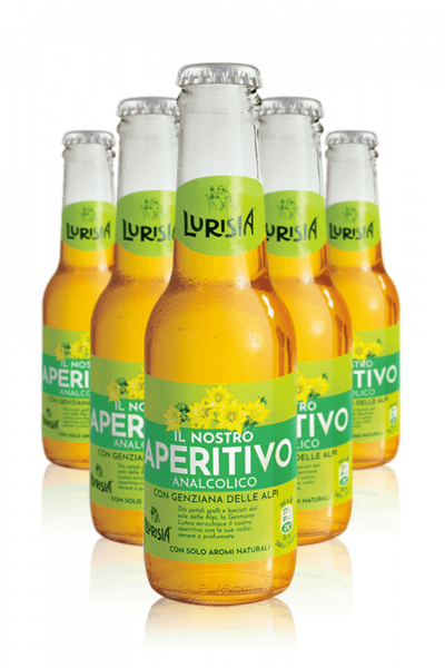 Aperitivo Analcolico Con Genziana Lurisia Cassa da 20 bottiglie x 15cl