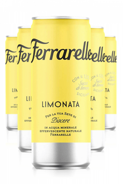 Limonata Ferrarelle Cassa da 12 Lattine x 25cl