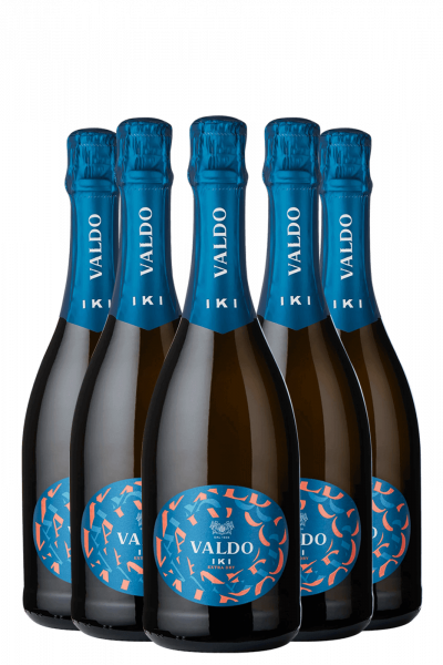 6 Bottiglie Vino Spumante Extra Dry Iki Valdo