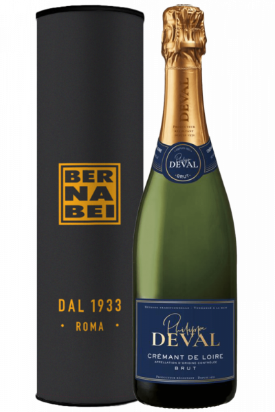 Crémant De Loire Brut Philippe Deval + 1 Tubo Regalo Bernabei
