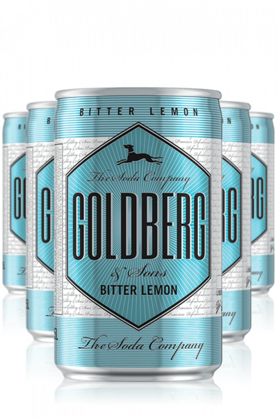 Bitter Lemon Goldberg Cassa da 24 Lattine x 15cl