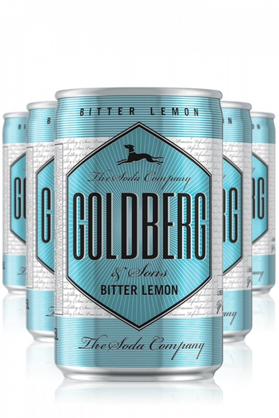 Bitter Lemon Goldberg Cassa da 24 Lattine x 15cl