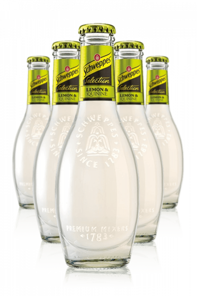 Schweppes Selection Lemon & Quinine Cassa da 12 bottiglie x 20cl