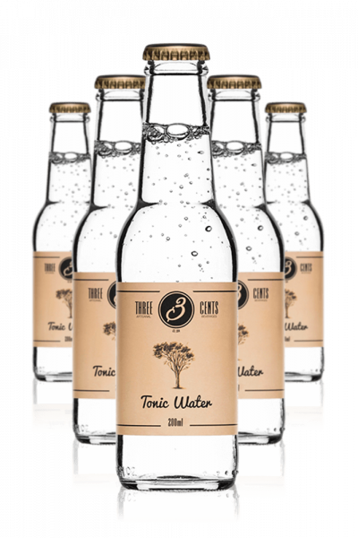 Three Cents Tonic Water Cassa da 24 bottiglie x 20cl