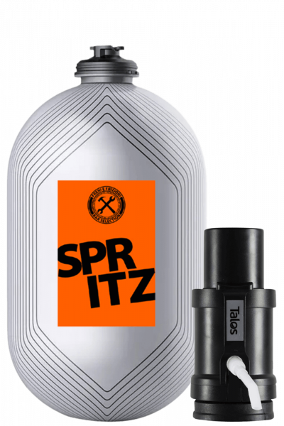 Mini Keg Top Dispenser + Fusto New Spritz 3Litri